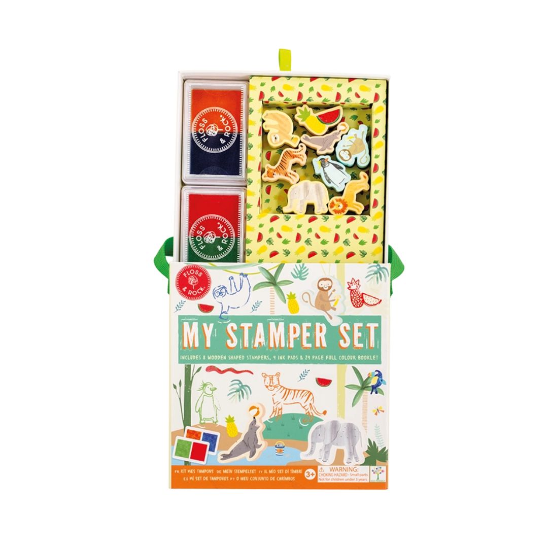 Stempelset 'Dschungeltiere'