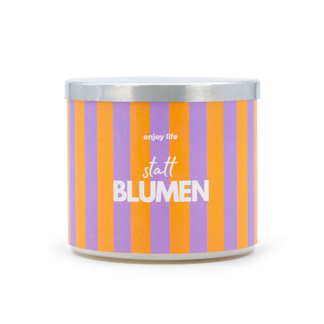 Enjoy Life Candle ‚Statt Blumen'