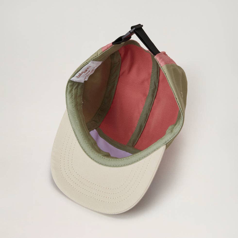 5-Panel-Cap grün/beige