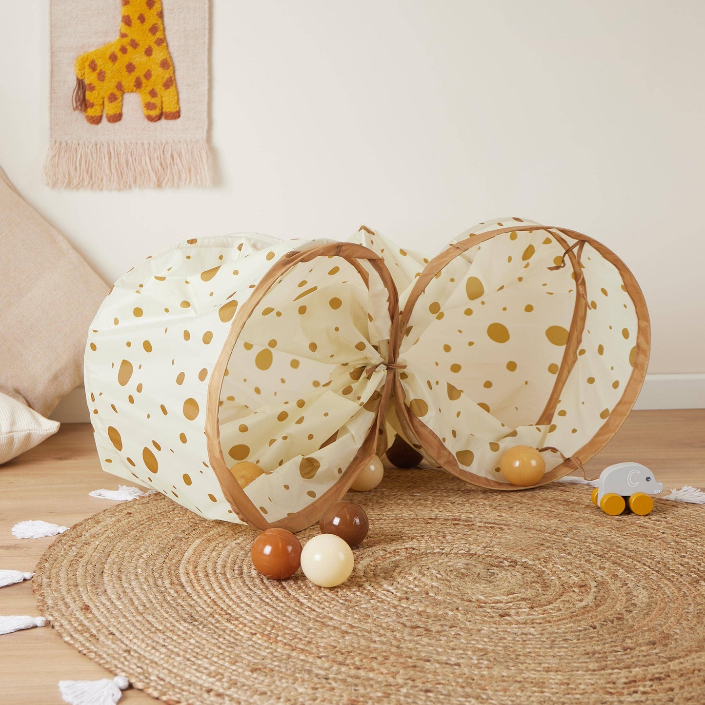 Pop Up Spieltunnel 'Golden Dots'