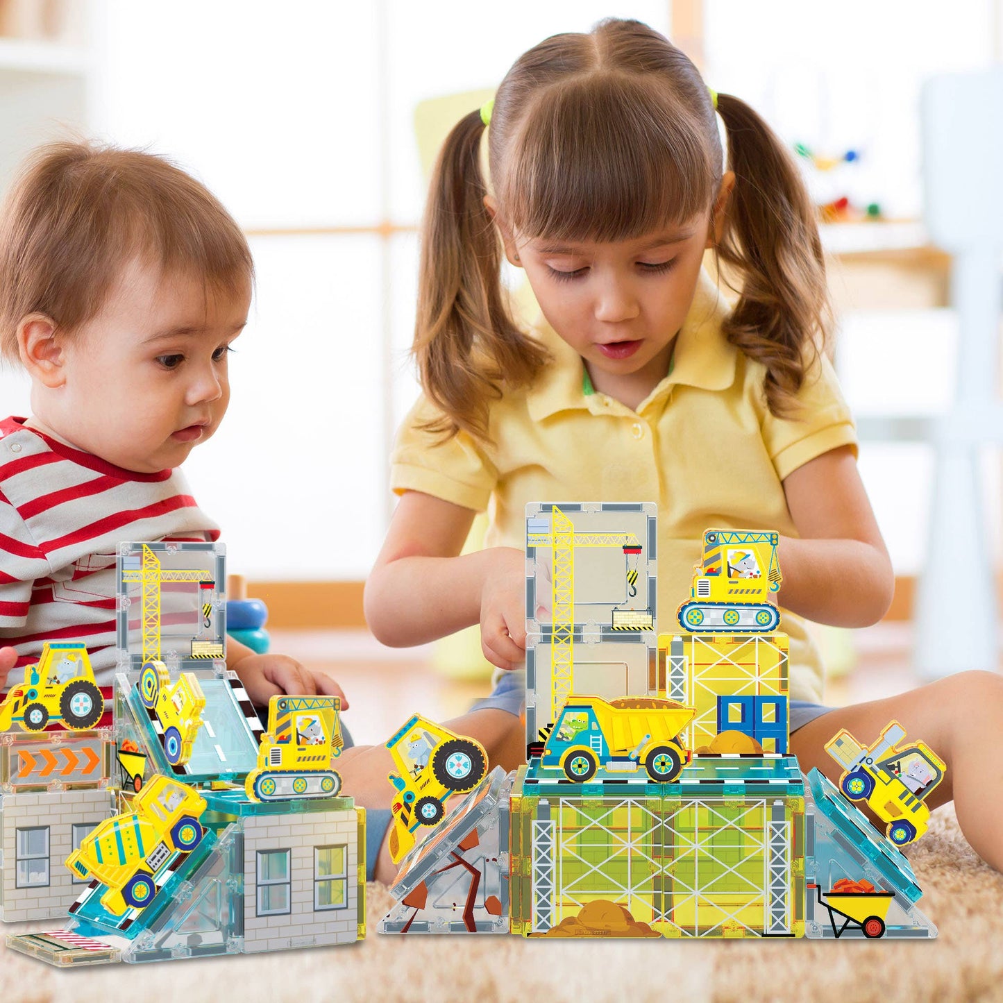 Magnetbausteine 'Metro City' | 26-teilig