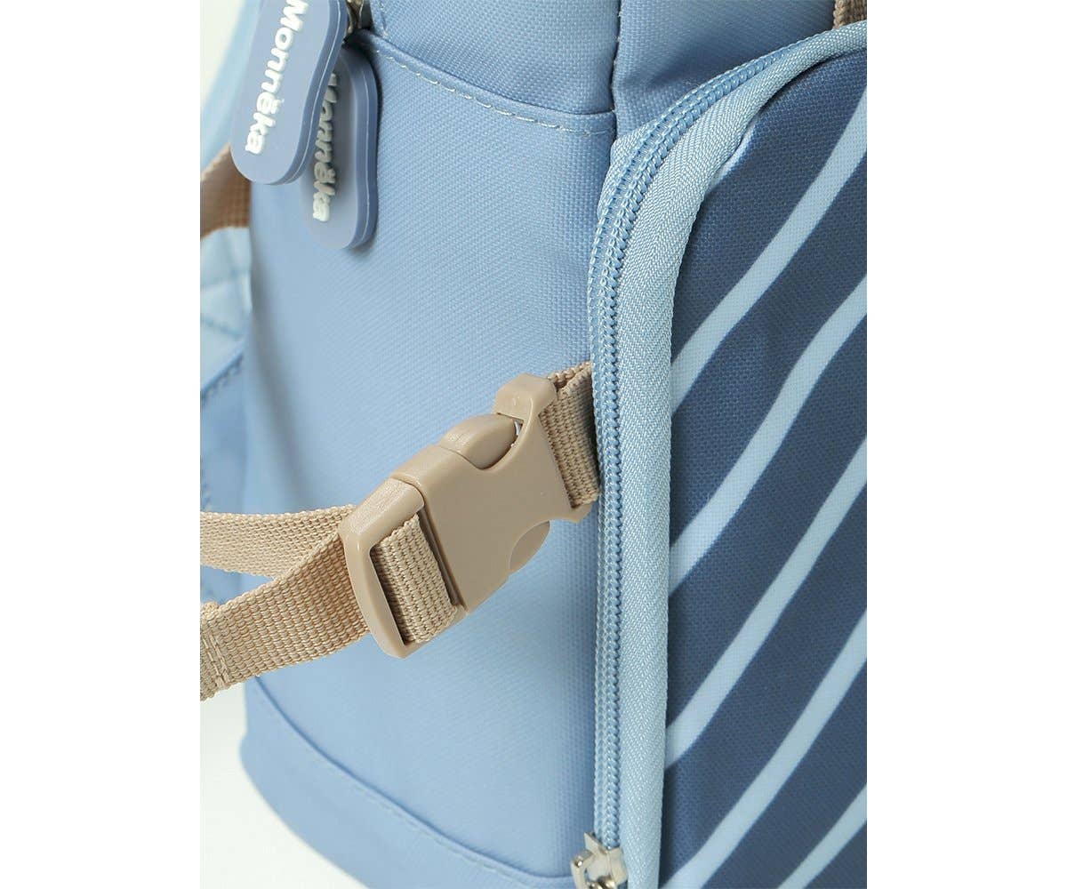 Kinder Thermorucksack 'Stripes' blau 35,5 cm