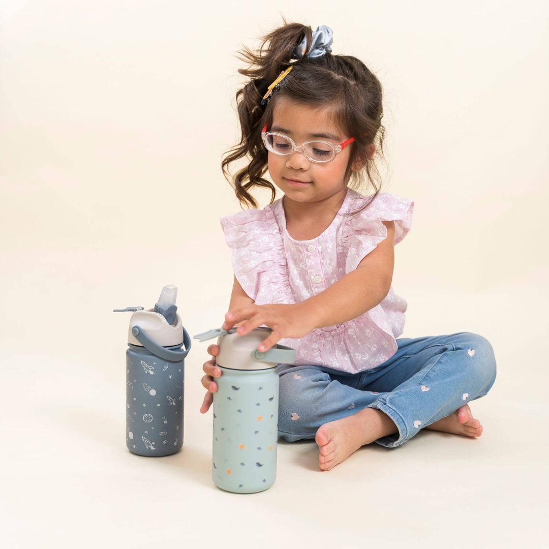 Trinkflasche aus Edelstahl für Kinder 'Regenbogen' 420 ml
