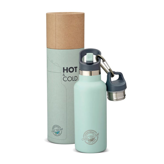 Edelstahlflasche TempFlask 'Uni' mintgrün 0,5 L