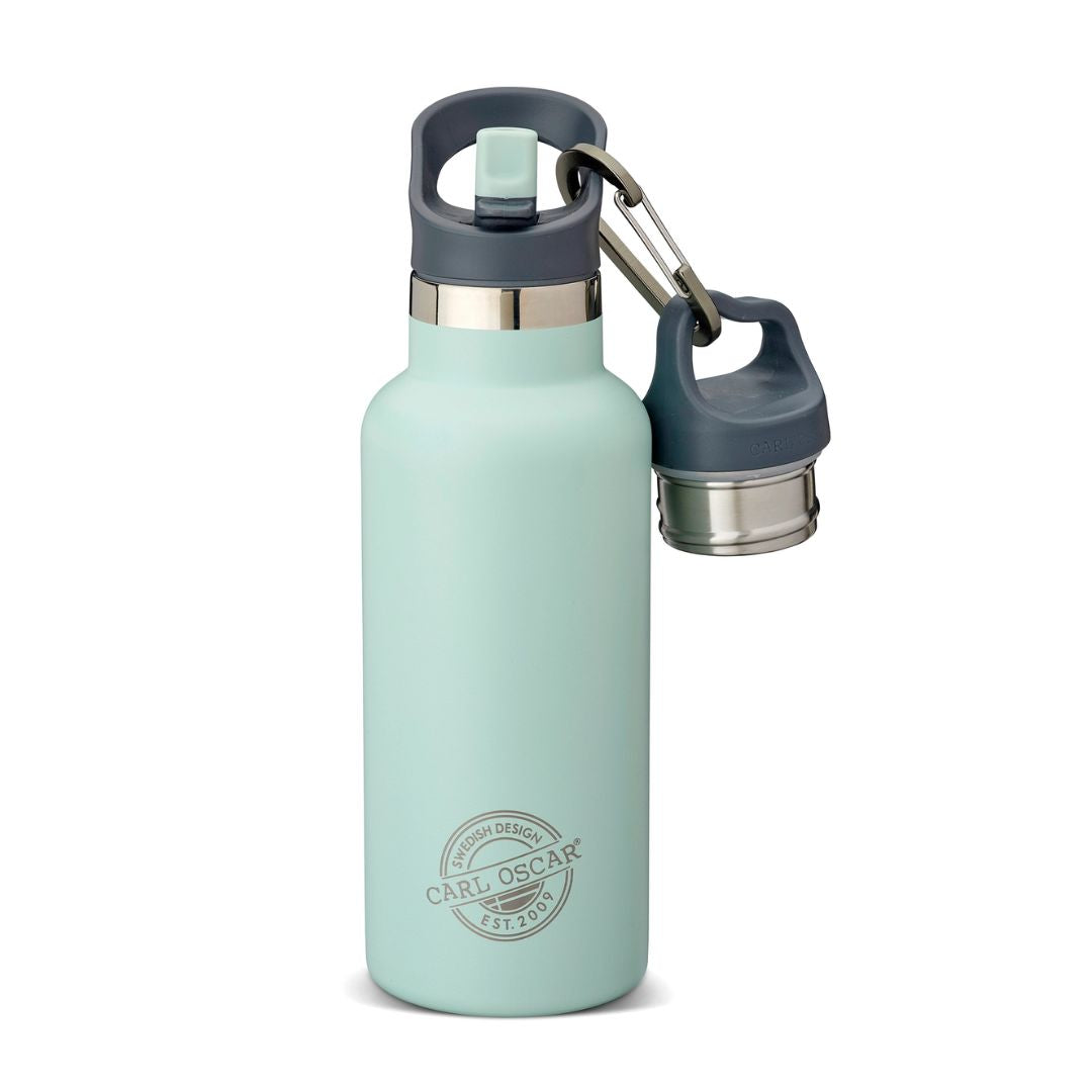 Edelstahlflasche TempFlask 'Uni' mintgrün 0,5 L