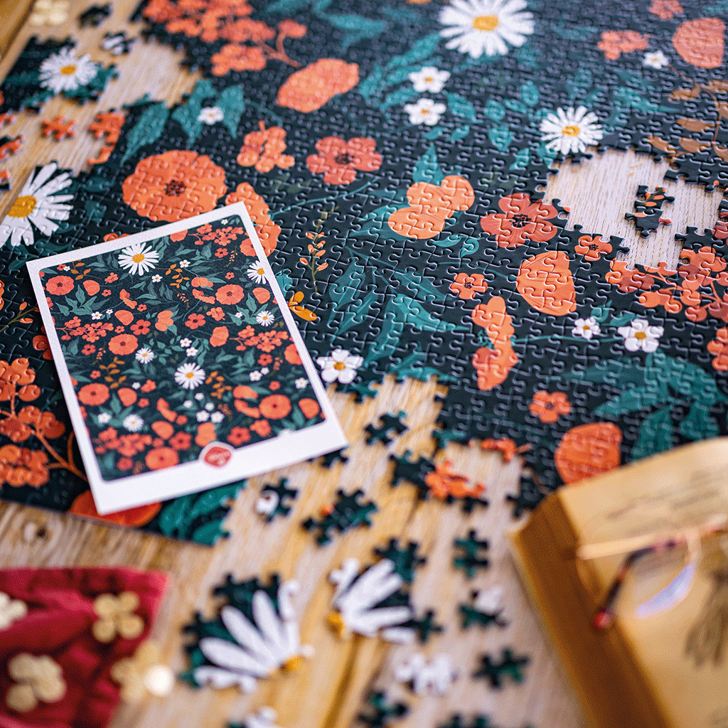 1000-teiliges Puzzle 'Botanischer Garten'