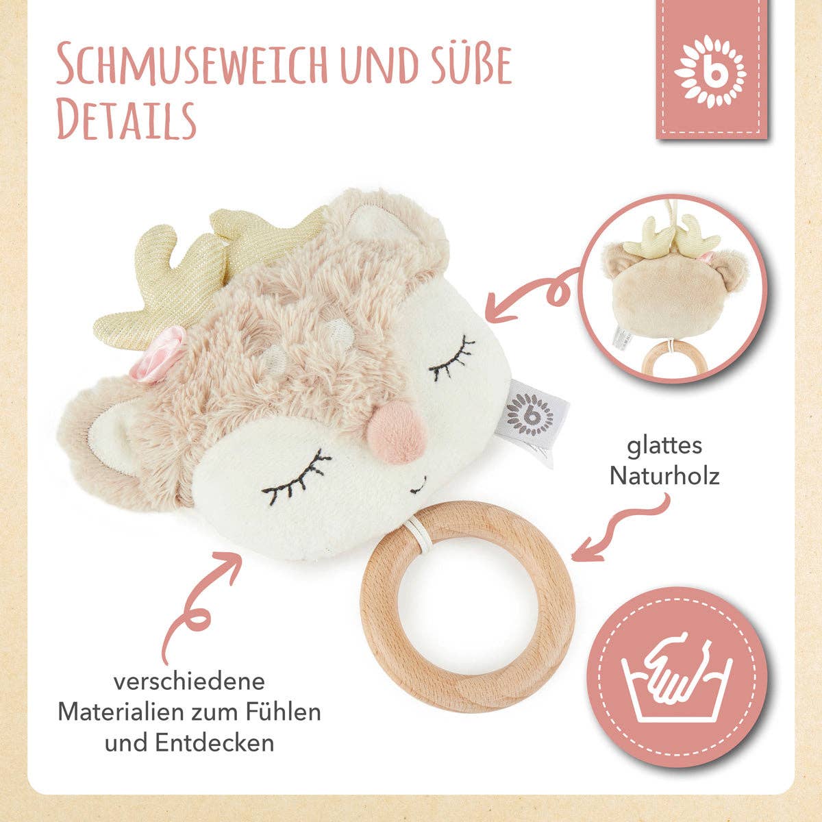 Musikspieluhr Reh Ella