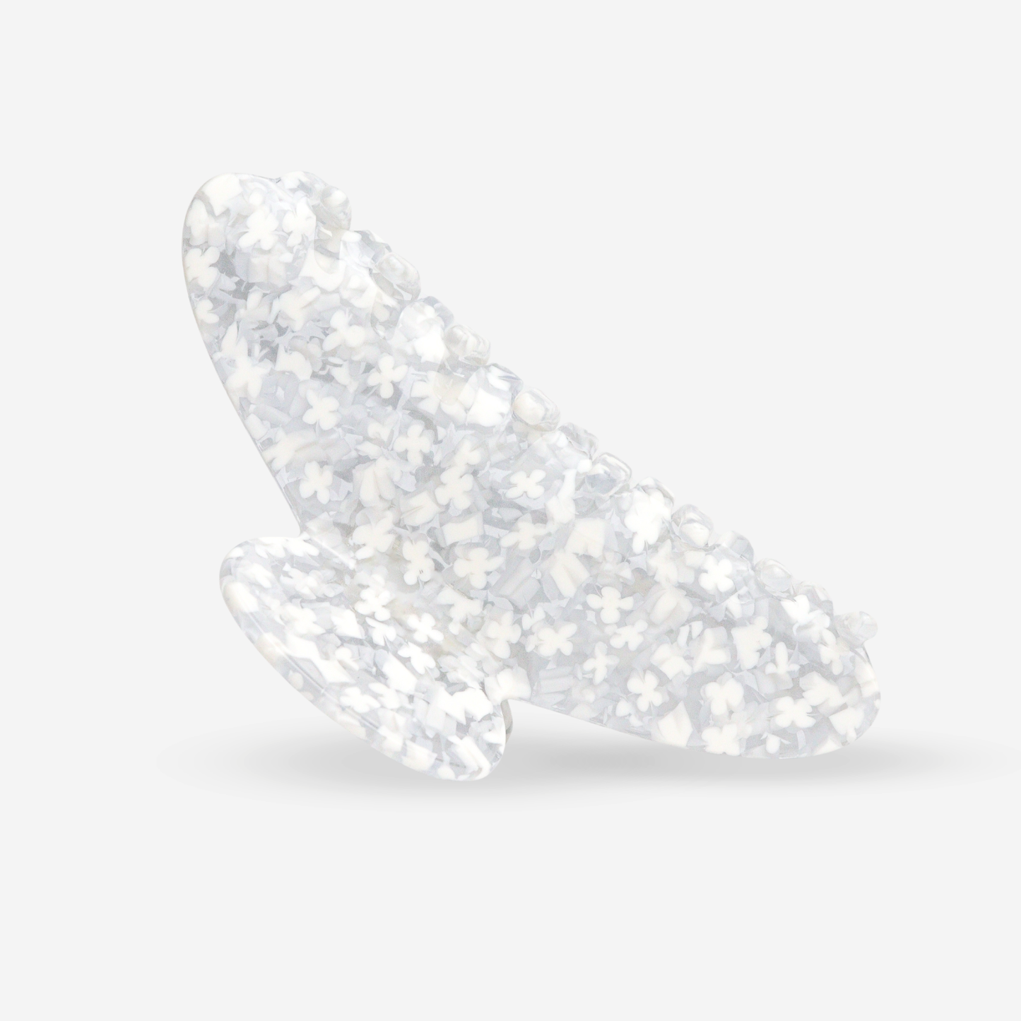 Damen Haarklammer 'Harmony White Dreams'