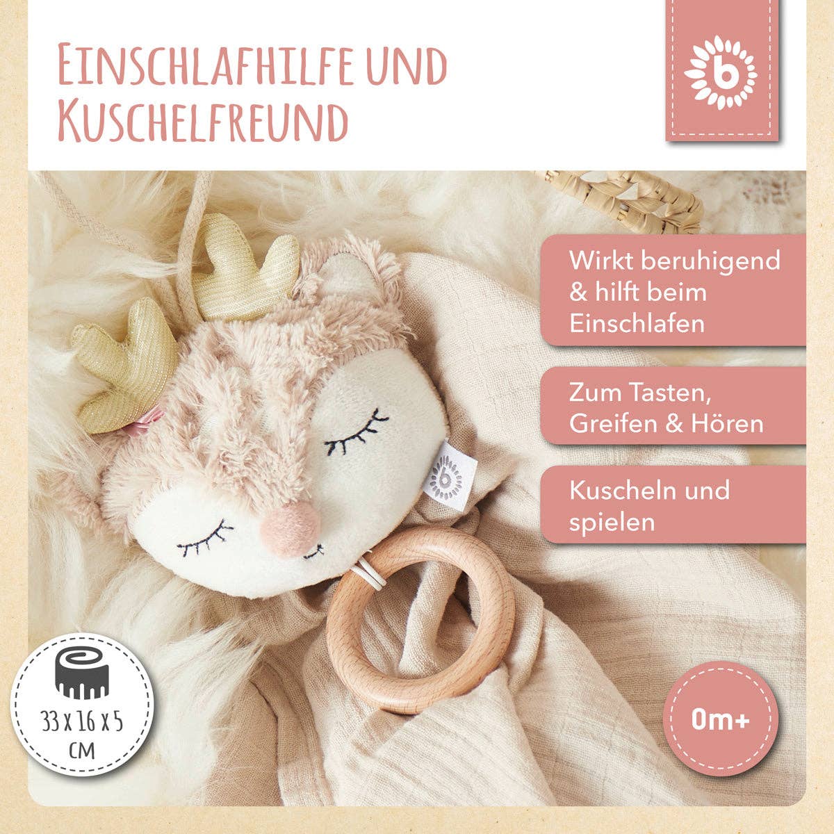 Musikspieluhr Reh Ella