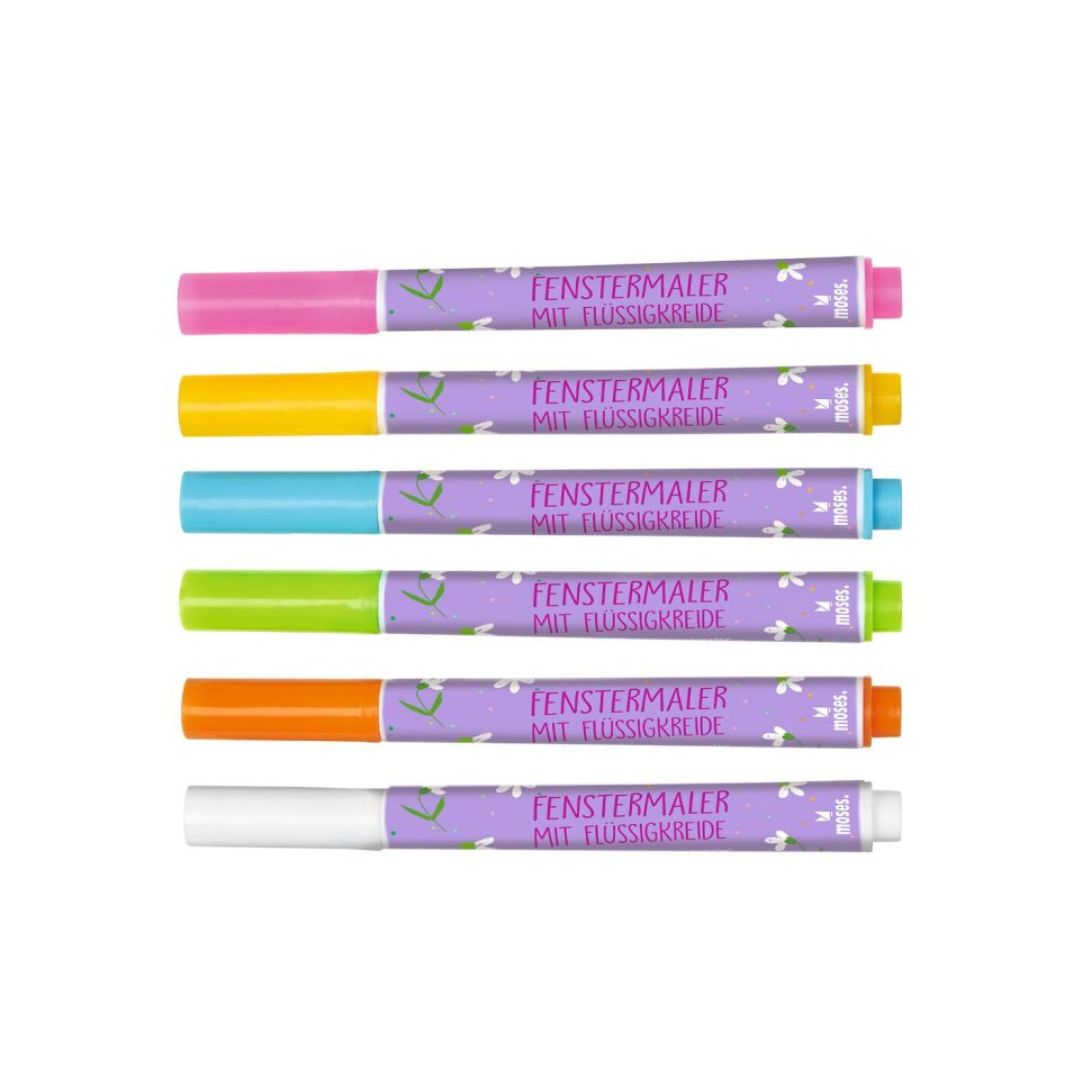 Fenstermaler 6er Set