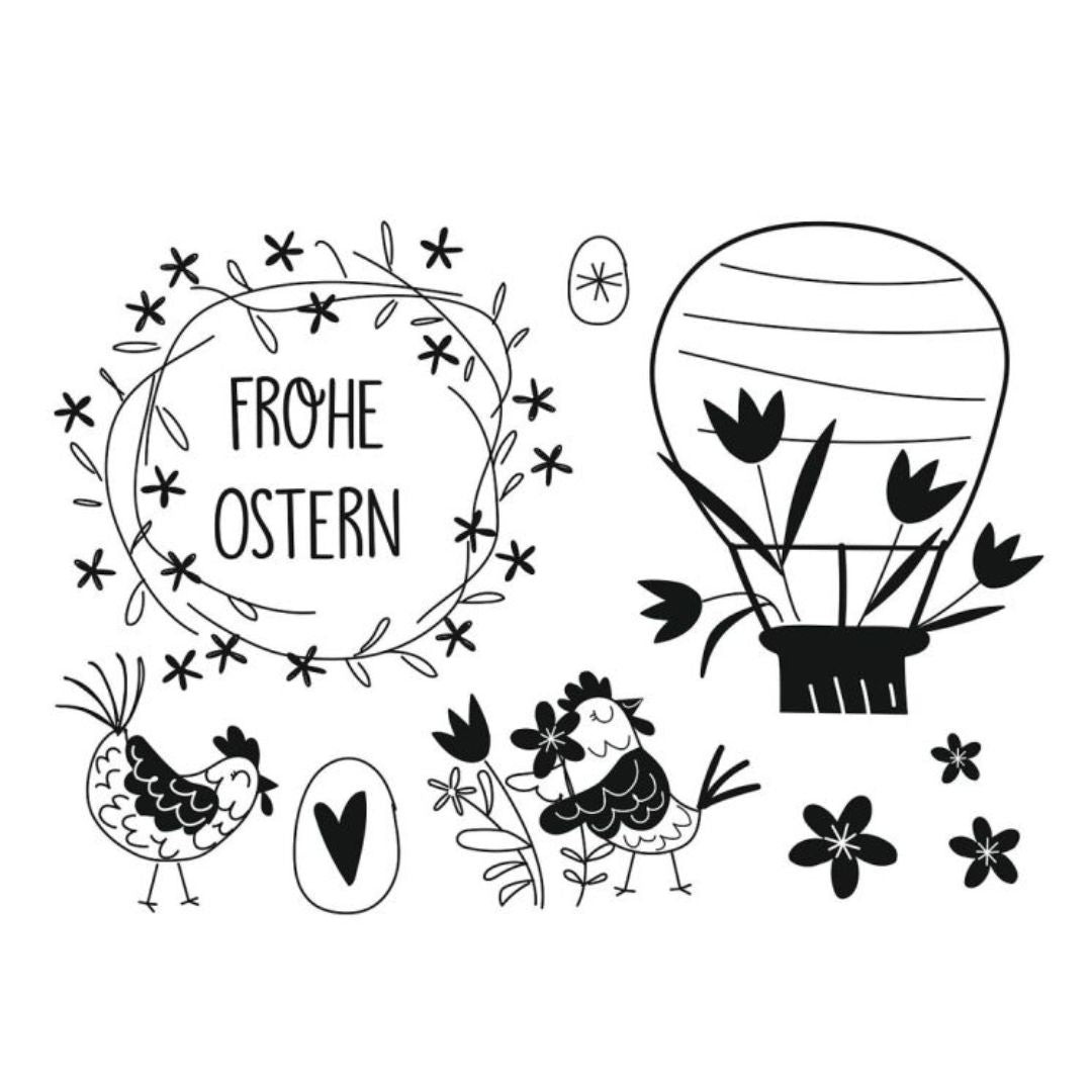 Fenstermaler 6er Set
