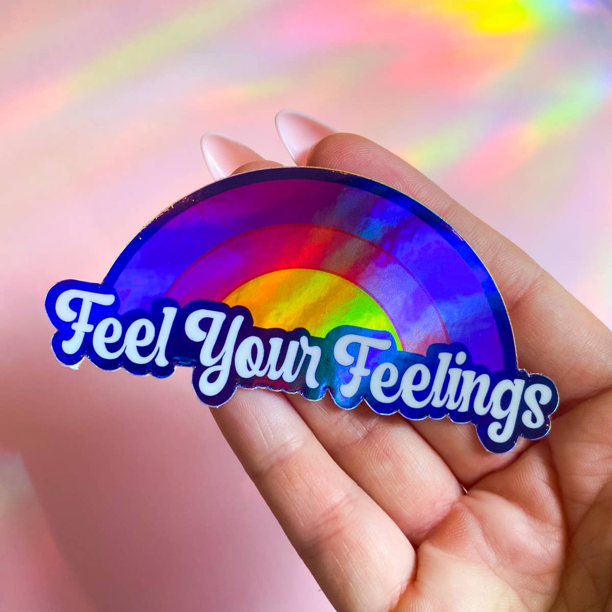 Feel Your Feelings Aufkleber