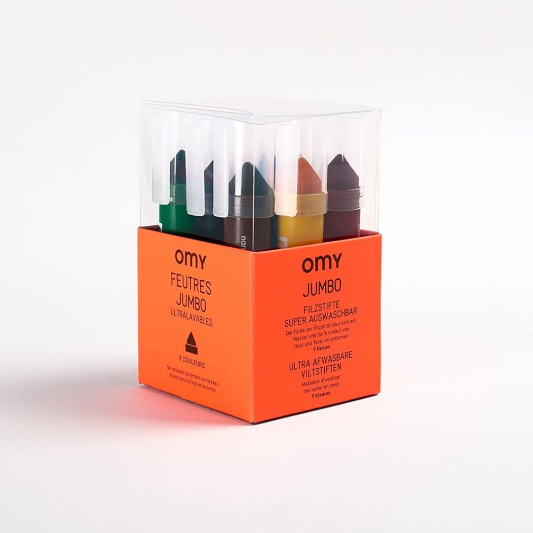 OMY 9 Jumbo Markers
