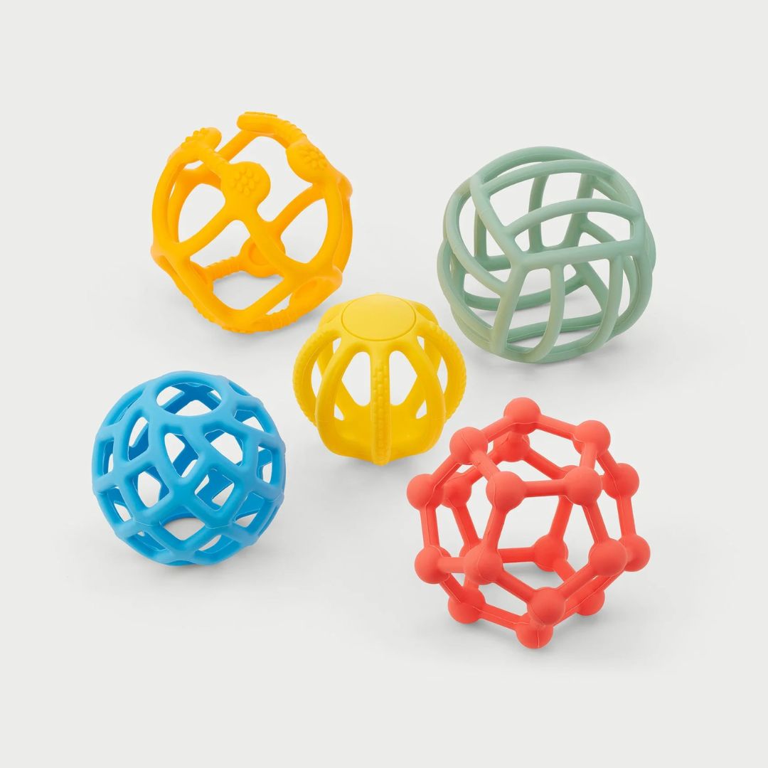 Flexi-Bälle (Regenbogen) Babyspielzeug 0+