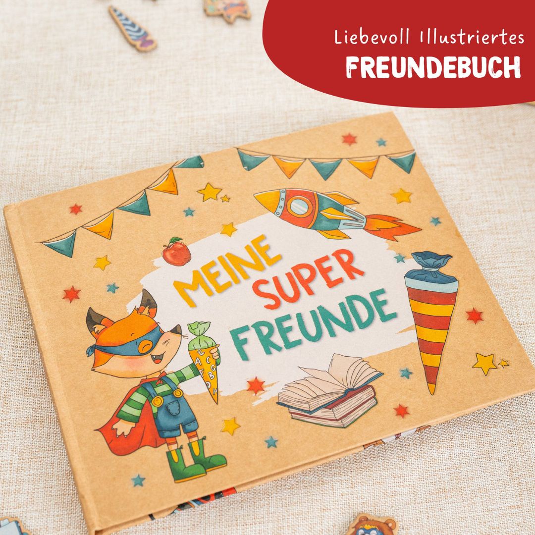 Freundebuch 'Meine Superfreunde'