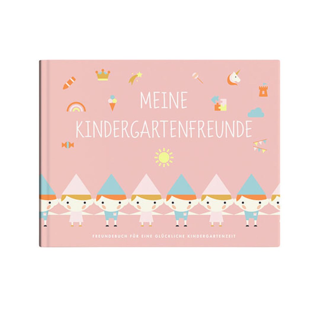 Freundebuch 'Meine Kindergartenfreunde' rosa