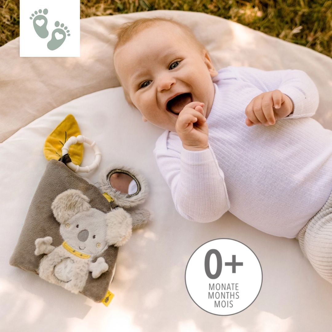 Stoffbuch Koala Fühlbuch mit Tier-Motiven