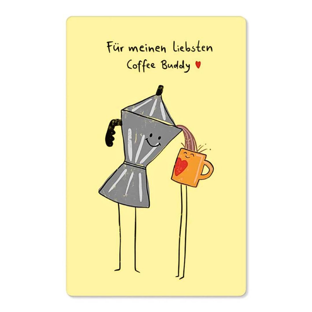KIND MIND Karte | für meinen liebsten coffee buddy