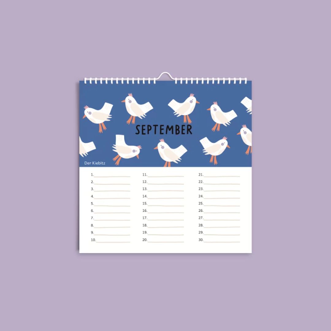 Geburtstagskalender für Kinder