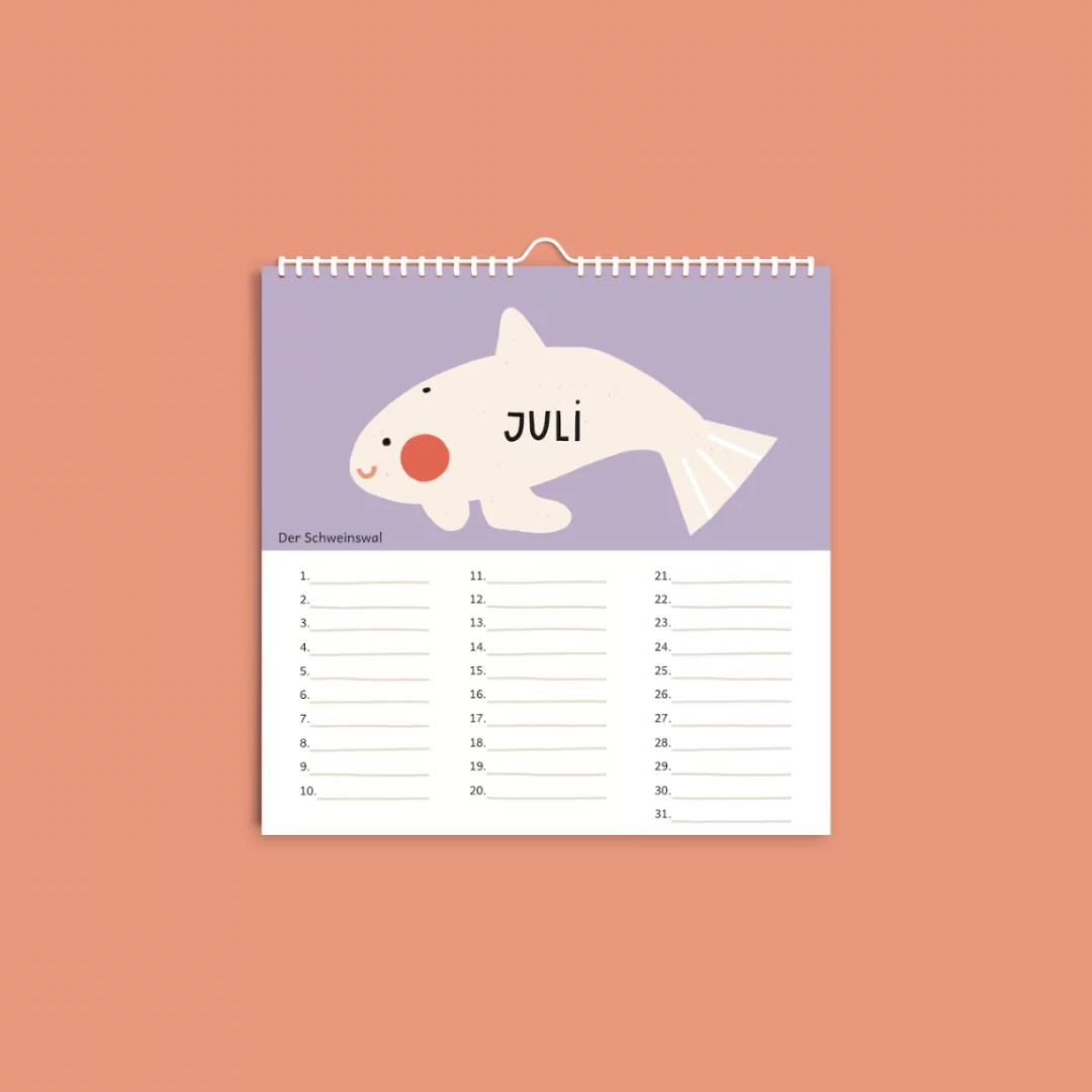 Geburtstagskalender für Kinder