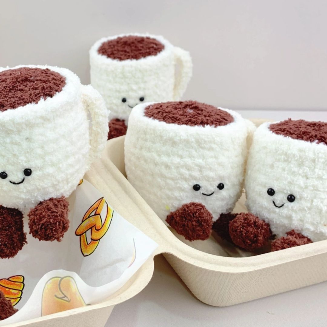 Gehäkeltes Jellycat-Plüschtier 'Schokolino'