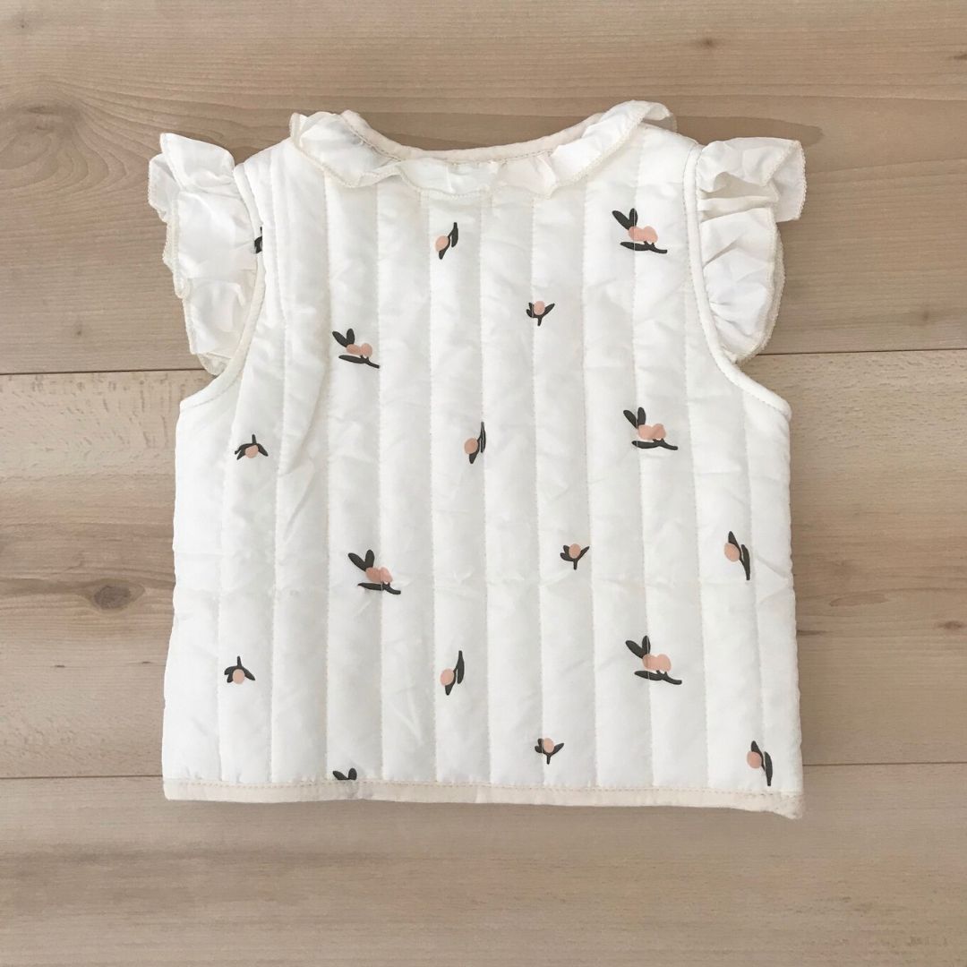 Weste mit Rüschen für Mädchen