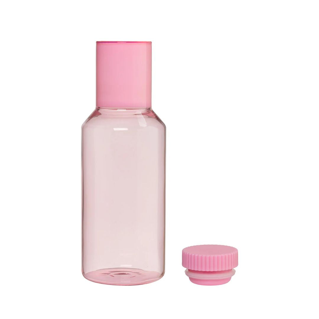 Tube Glaskaraffe 1 Liter rose