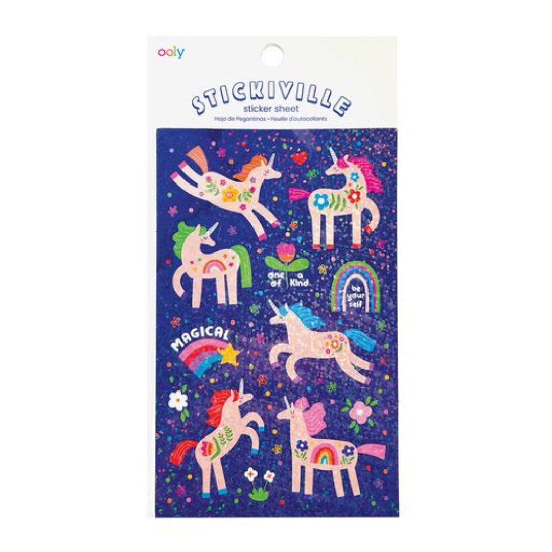 Stickiville Stickers 'Magische Einhörner'