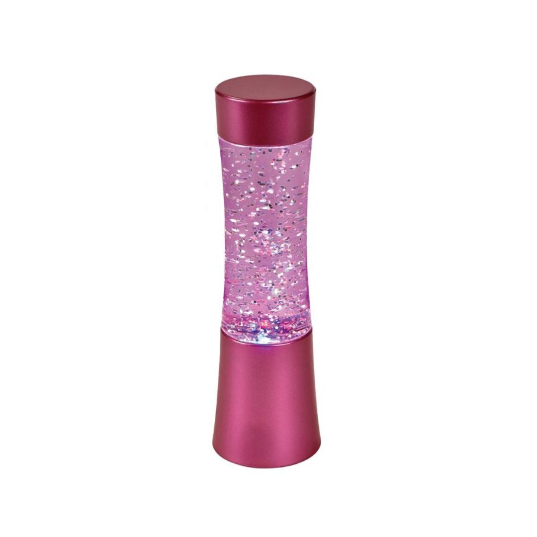 Glitzerlampe Shake and Shine pink