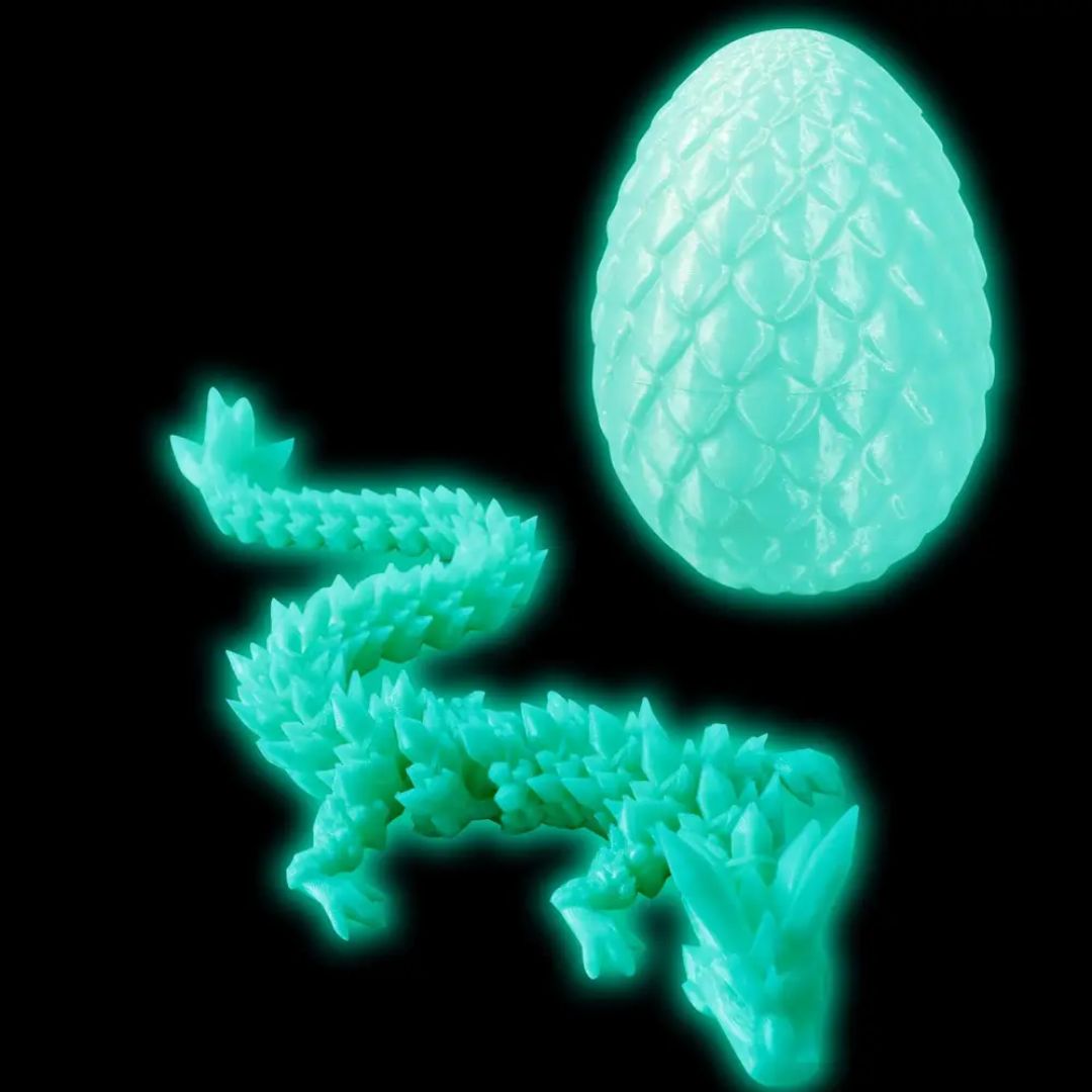 Glow in the Dark XL Dragon Egg TRITORAX