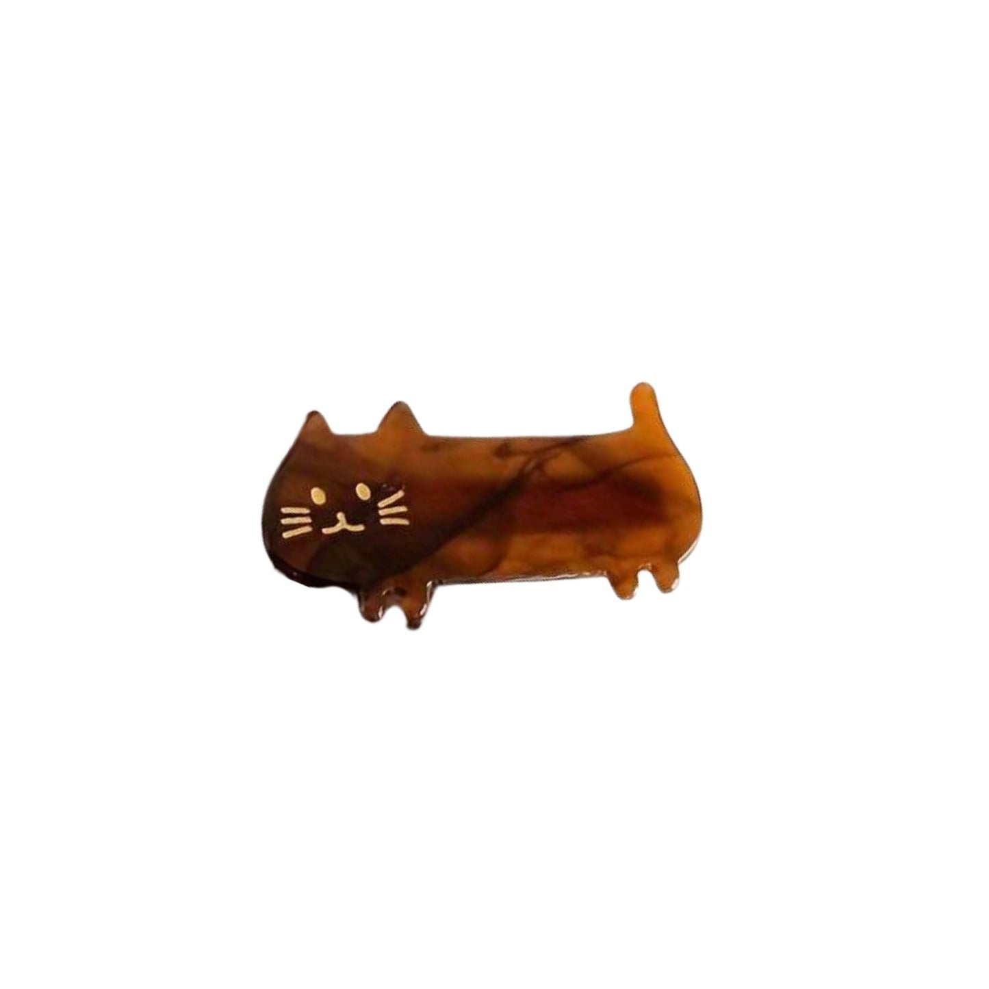 Damen Haarclip Katze