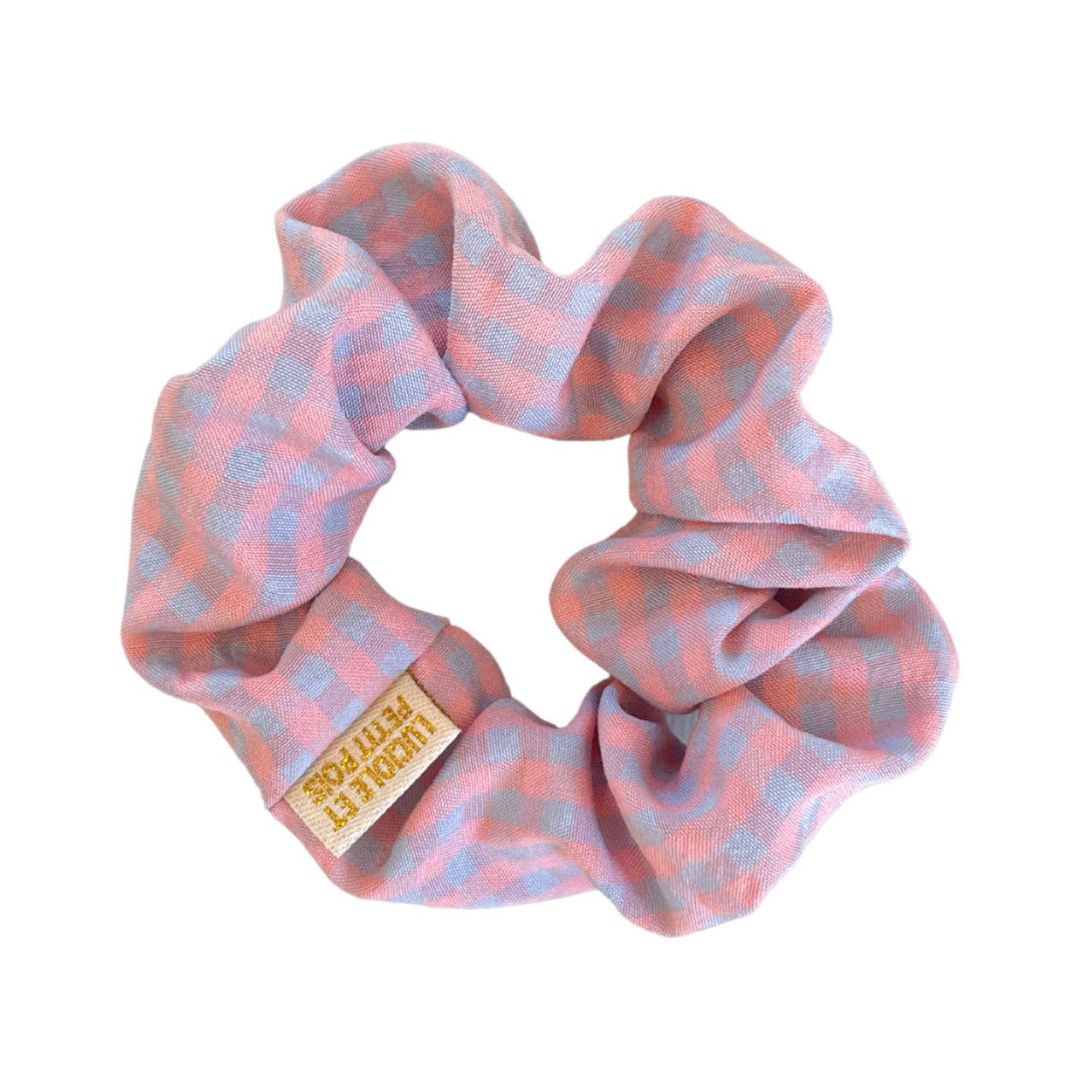Haargummi 'Chouchou Rosa Vichy'