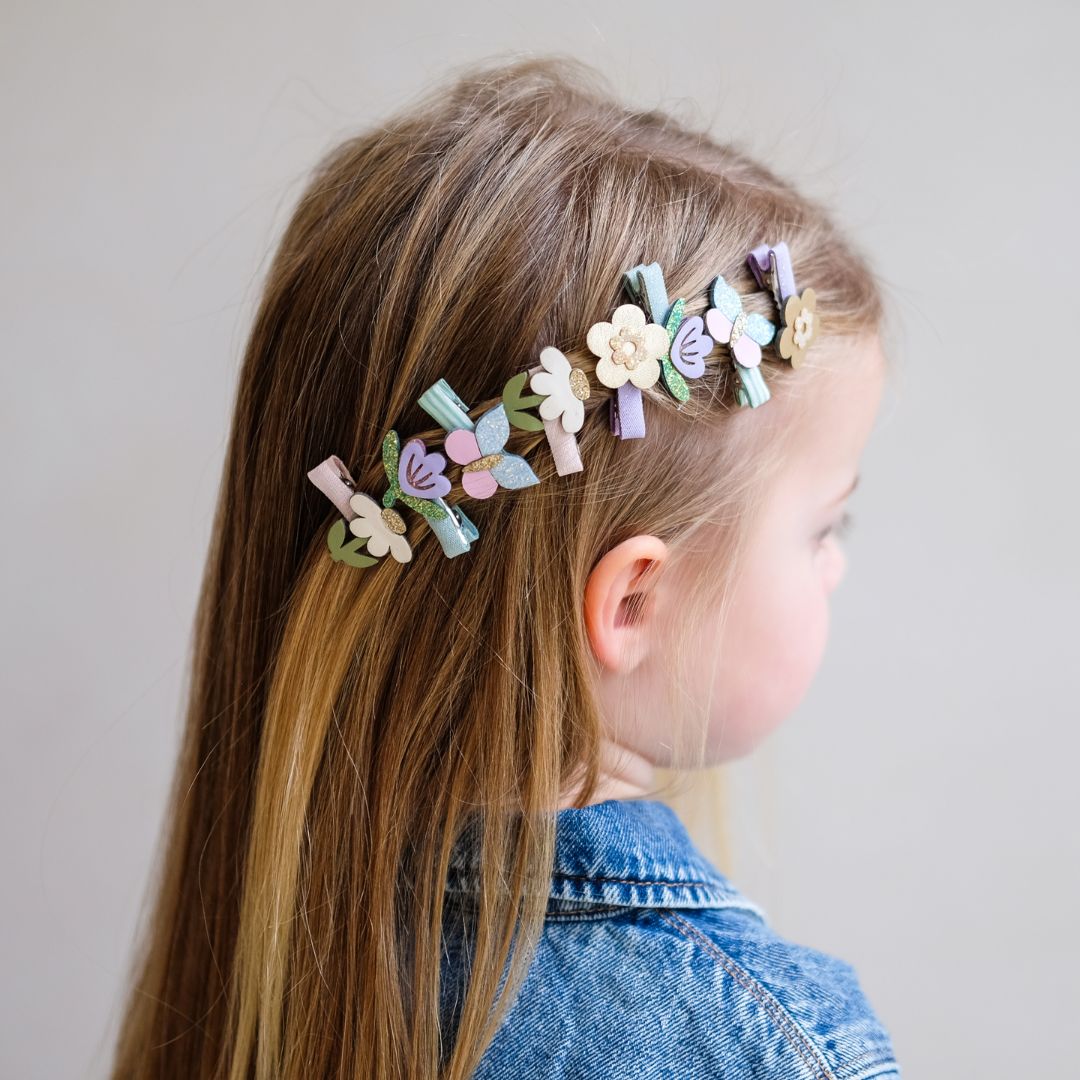 FLOWER GARDEN MINI CLIPS