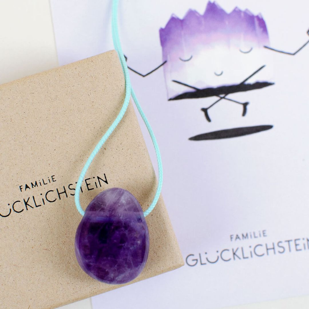Kette mit Anhänger Amethyst *Schutz*