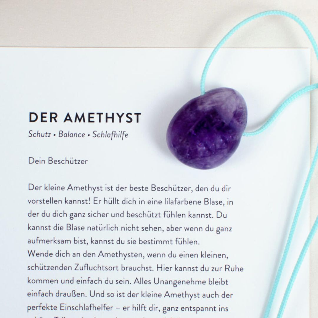 Kette mit Anhänger Amethyst *Schutz*