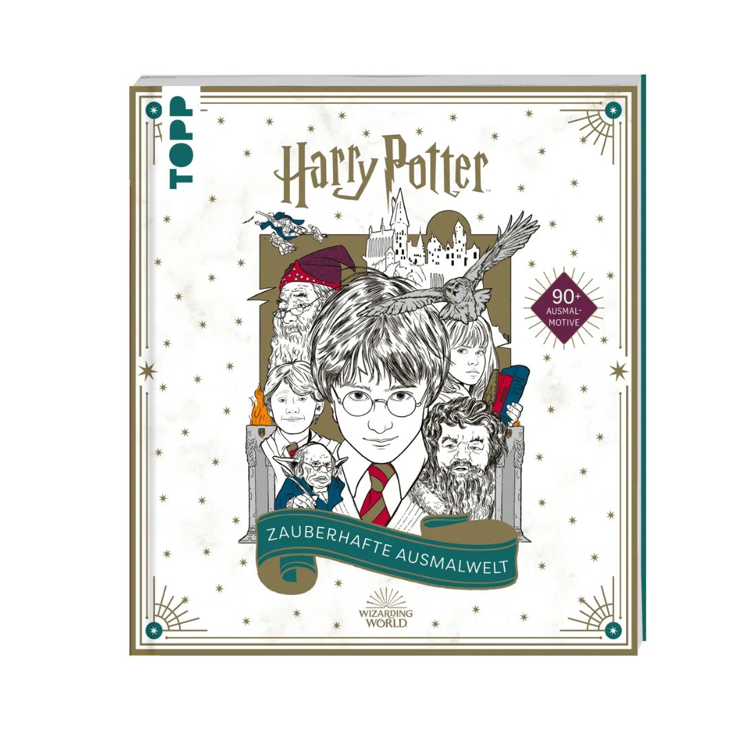 Ausmalbuch 'Harry Potter - Zauberhafte Ausmalwelt'