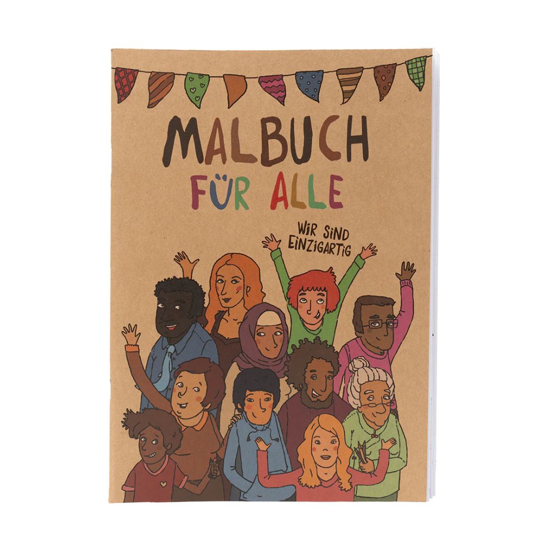 Hautfarben Malbuch für alle