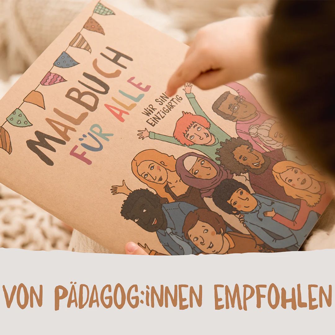 Hautfarben Malbuch für alle