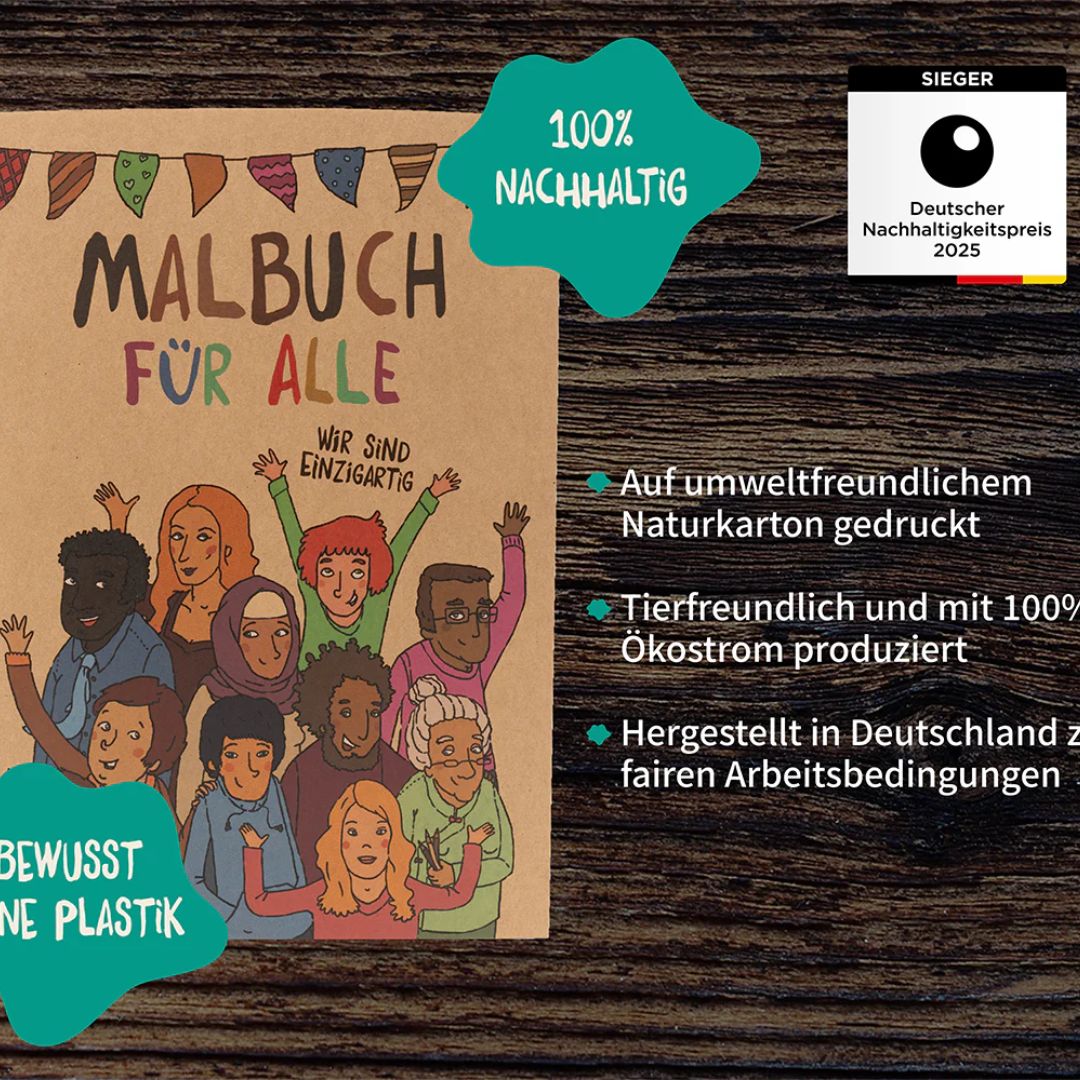 Hautfarben Malbuch für alle