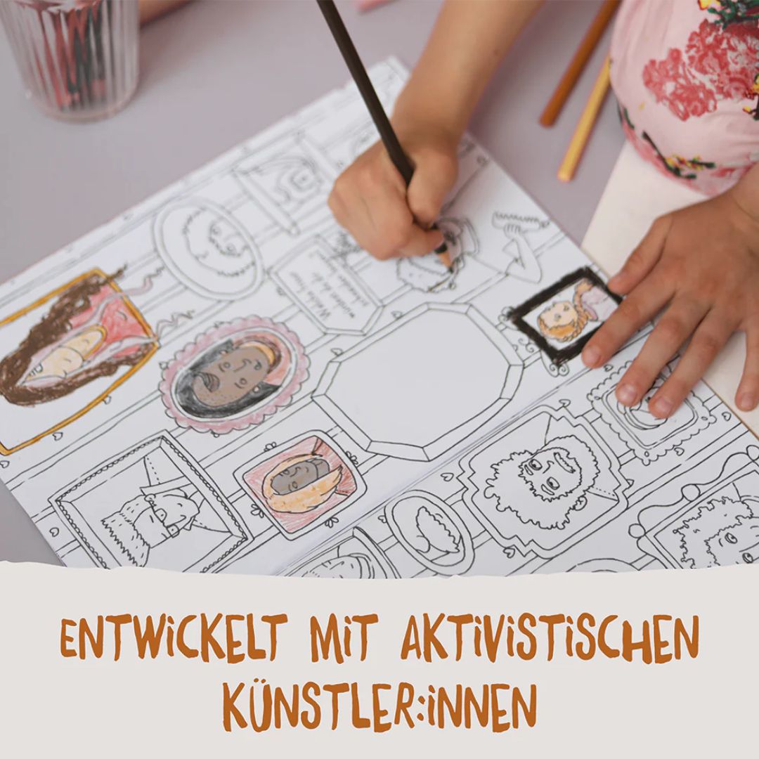 Hautfarben Malbuch für alle
