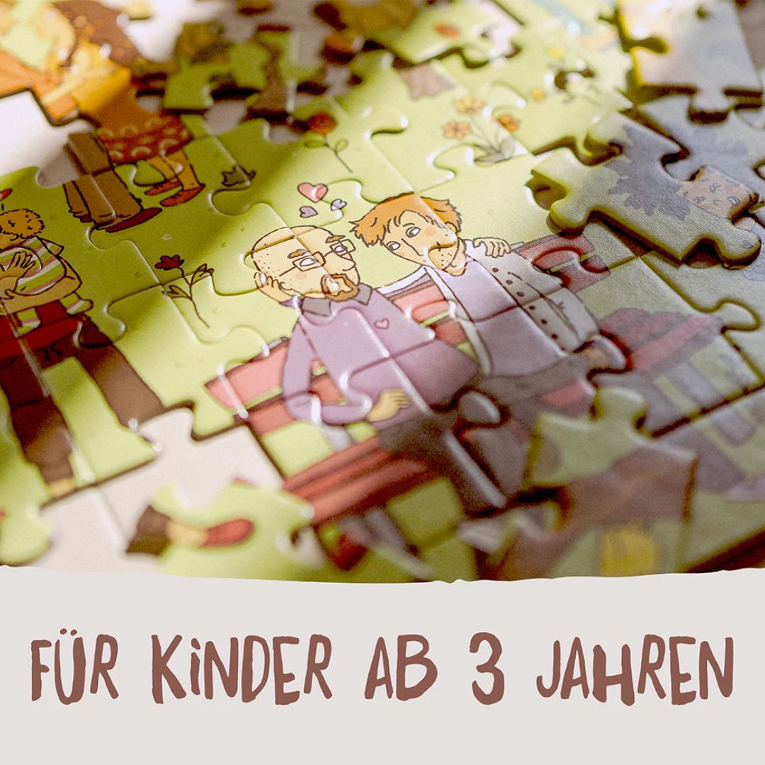Puzzle für die Vielfalt