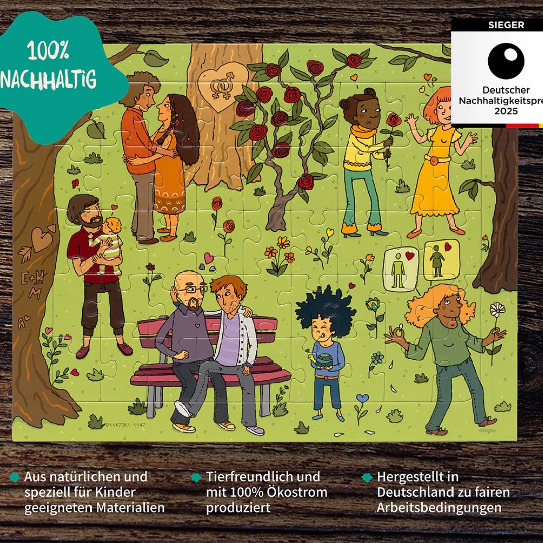 Puzzle für die Vielfalt