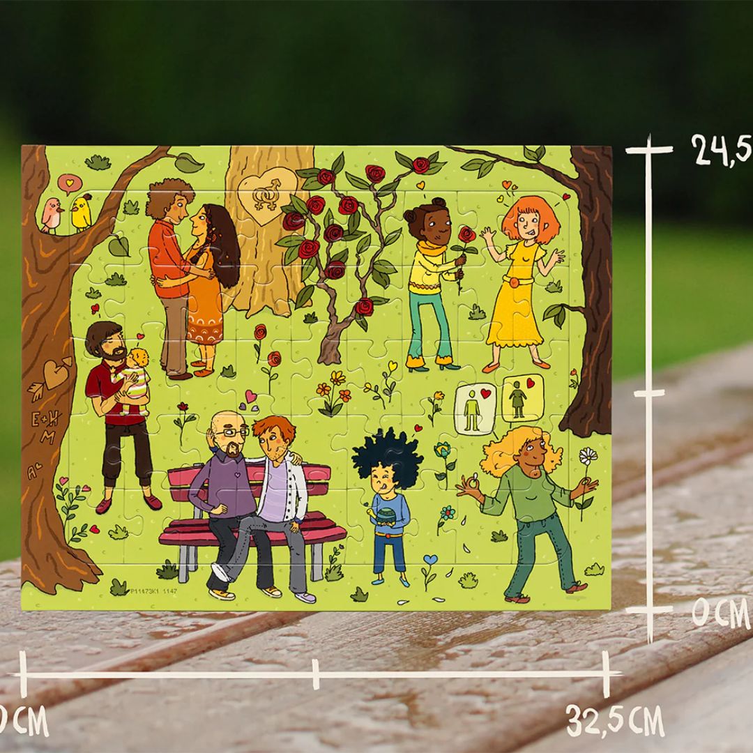 Puzzle für die Vielfalt