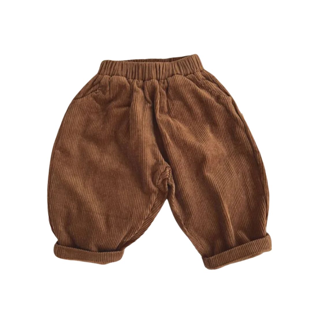 Süße Cordhose braun