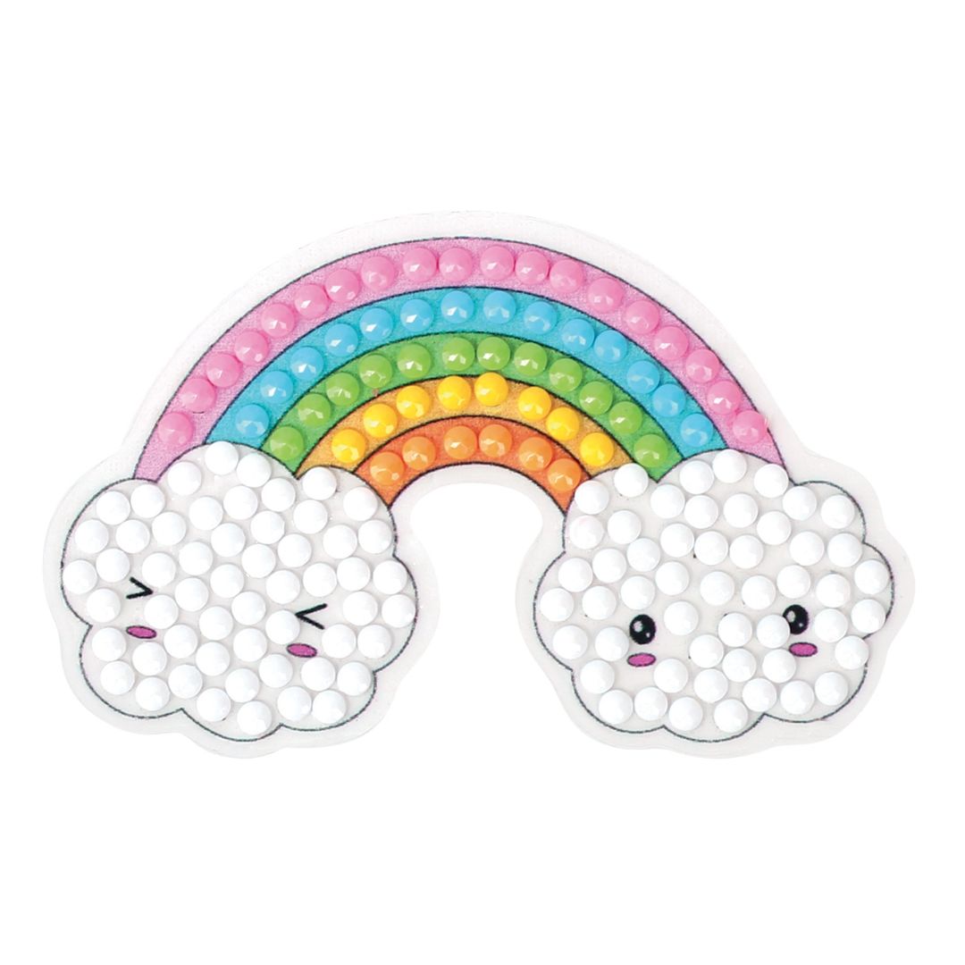Mosaik Sticker Set aus Diamanten 'Regenbogen'