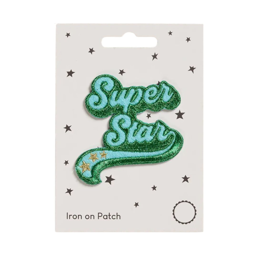 Aufnäher zum Aufbügeln 'Superstar'