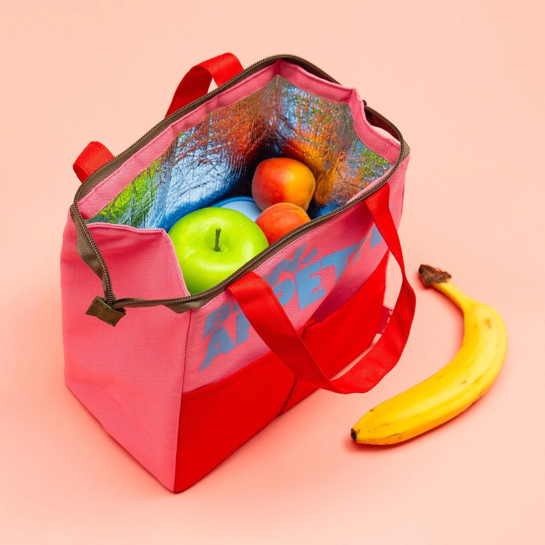Isothermische Lunchtasche 'BON APPÉTIT' rot
