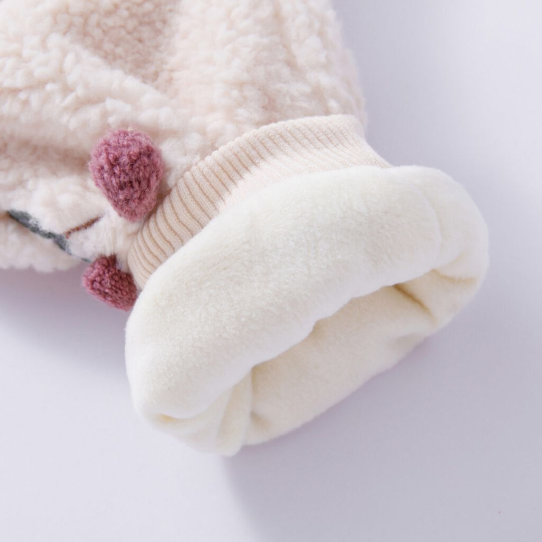 Komfortable Plüschjacke 'Cherry'