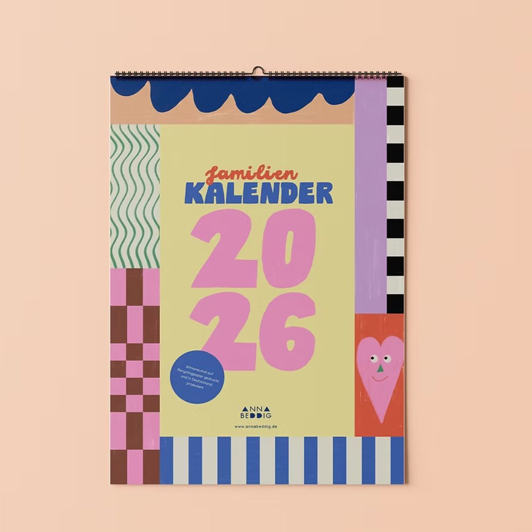 Family Planer Jahreskalender 2026