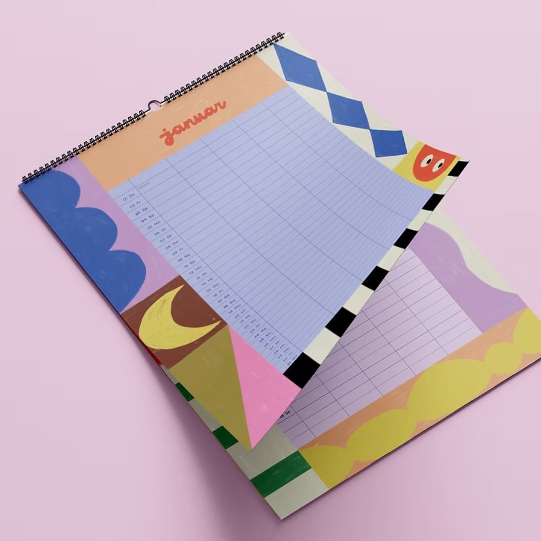 Family Planer Jahreskalender 2026